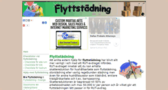 Desktop Screenshot of flyttstadning.info