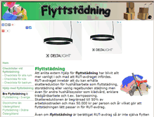 Tablet Screenshot of flyttstadning.info